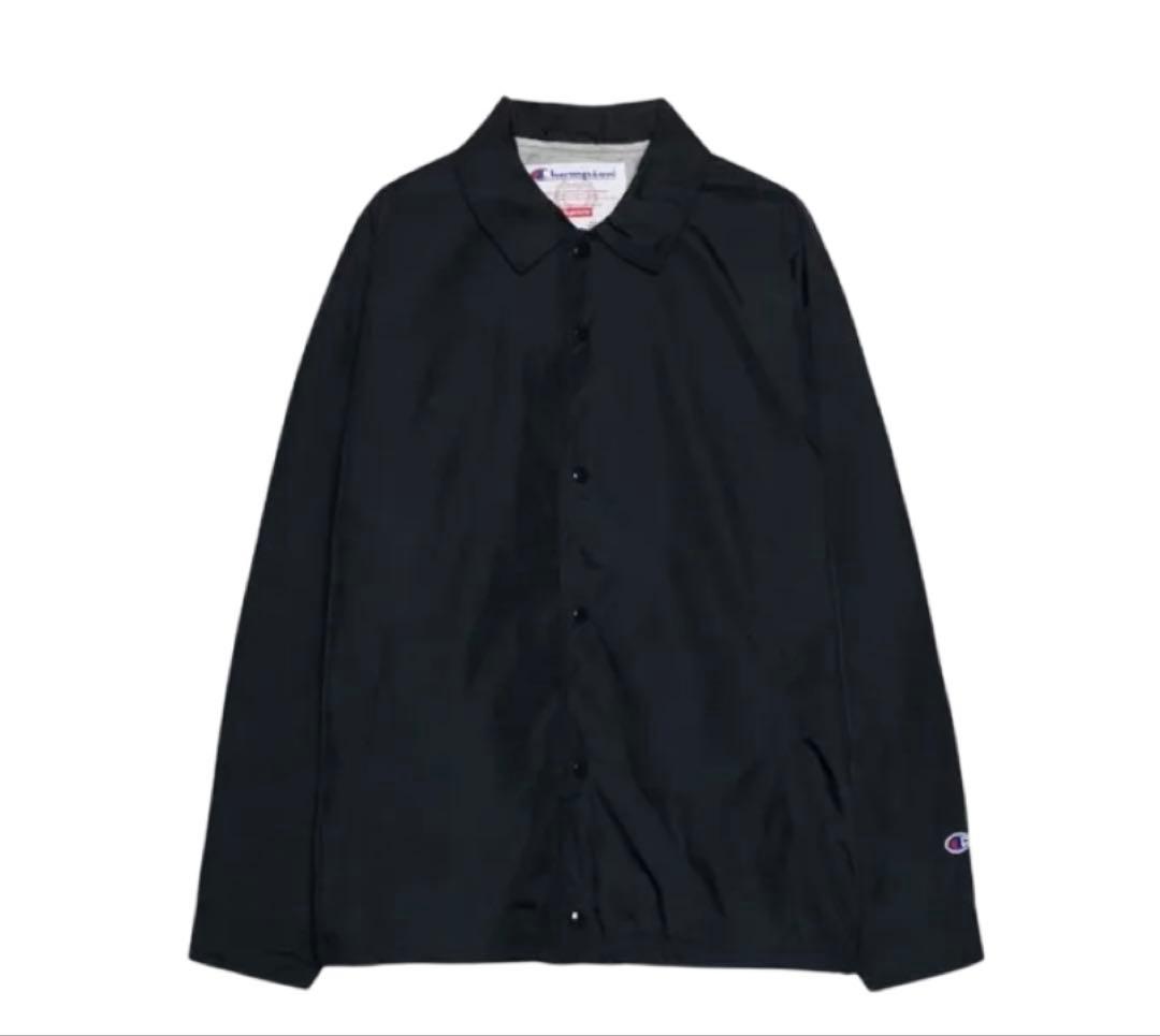 ジャケット・アウター Supreme x Champion CoachesJacket \"Black\"