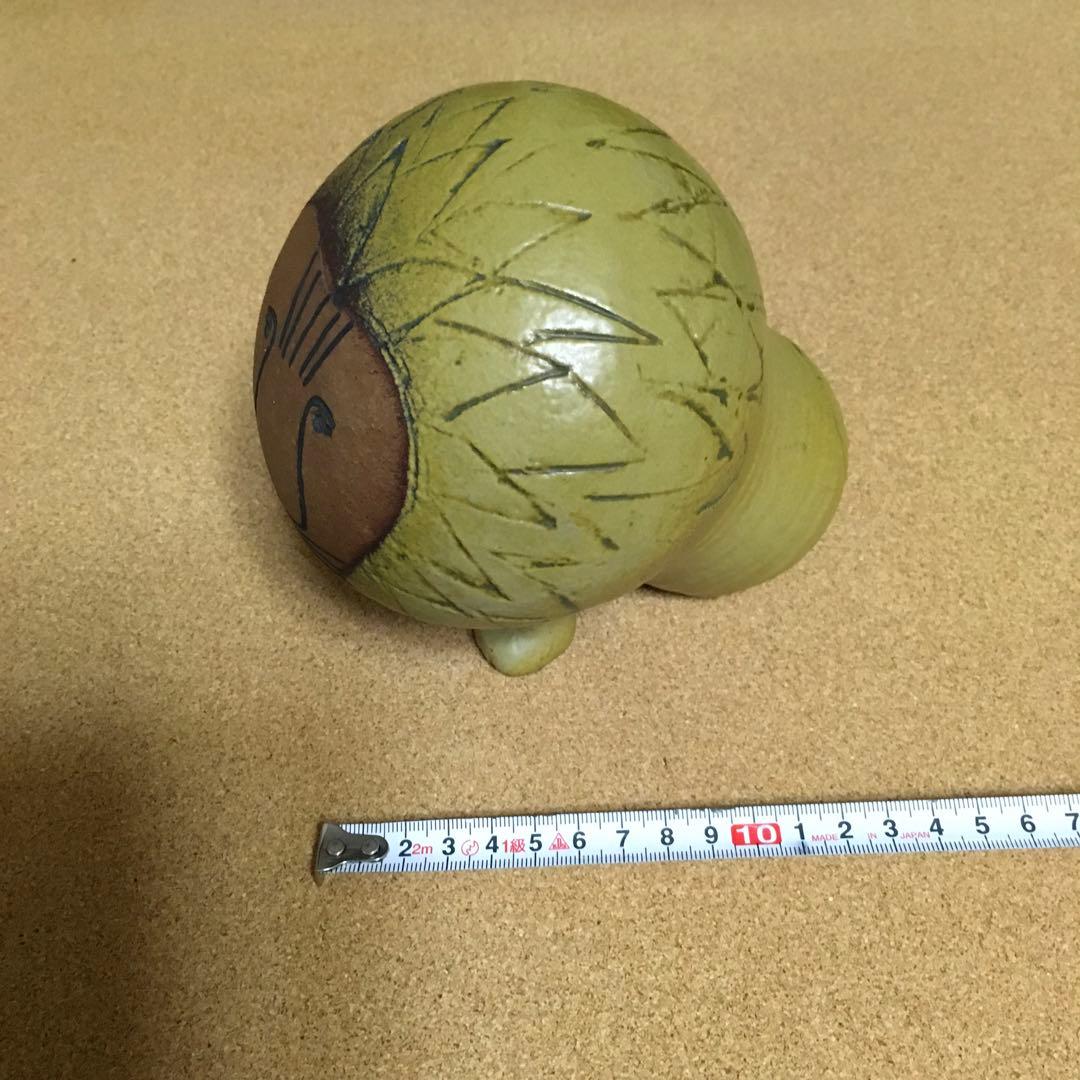 リサ　ラーソン　ライオンの顔 陶器製フィギュア
