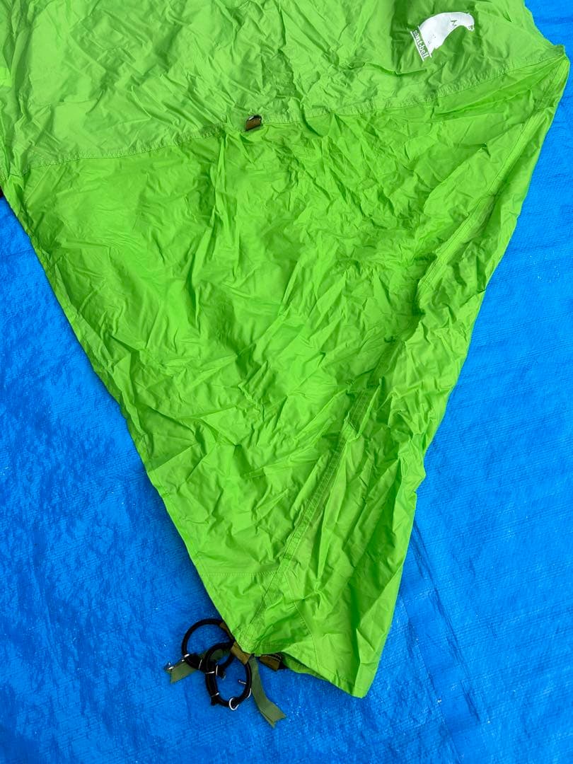 【美品】モンベル ムーンライトテント1 グリーン