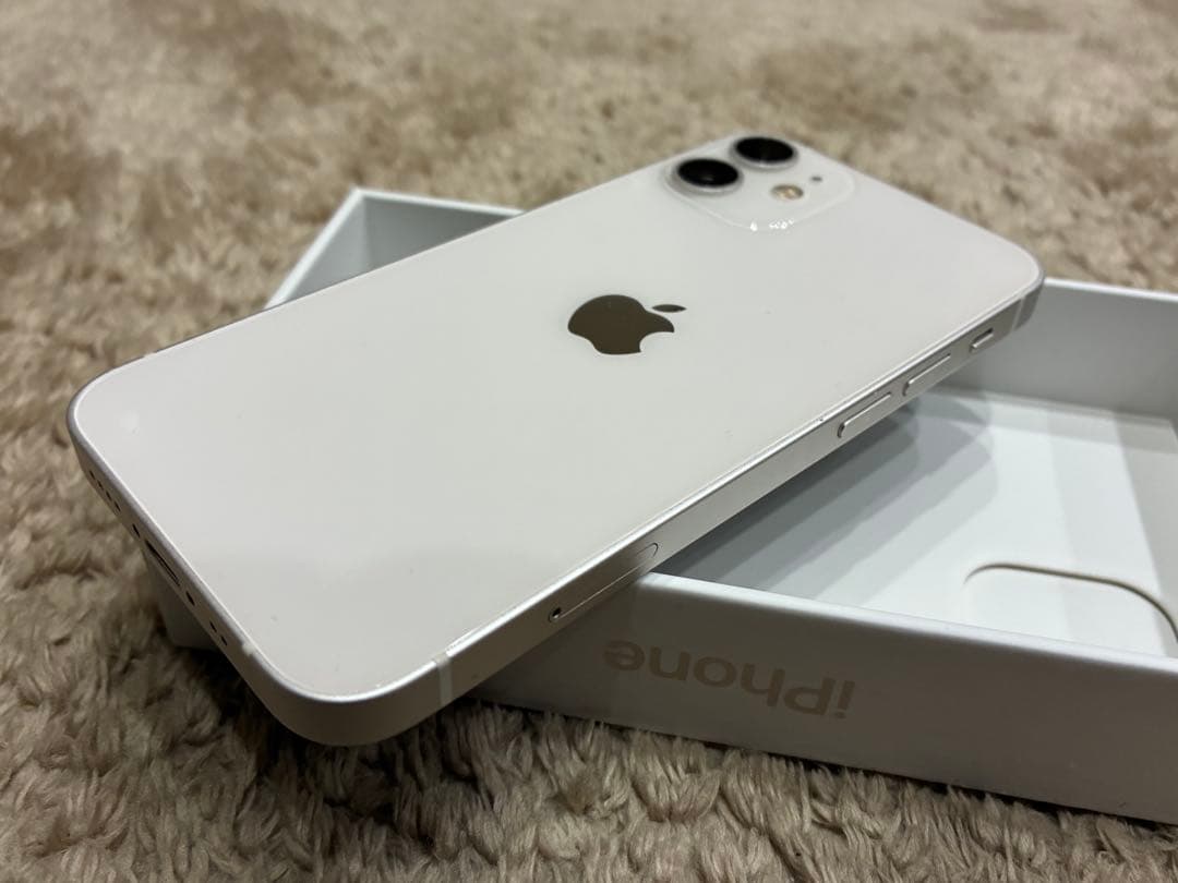 ②Apple iPhone 12 mini 128G ホワイト 本体