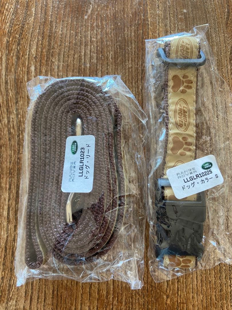 レア！ 新品 ランドローバー ドッグ カラー 首輪 & リード セット