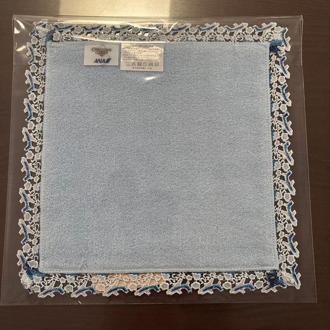 ＜ANAオリジナル＞近沢レース店 for ANA　タオルハンカチ　４色