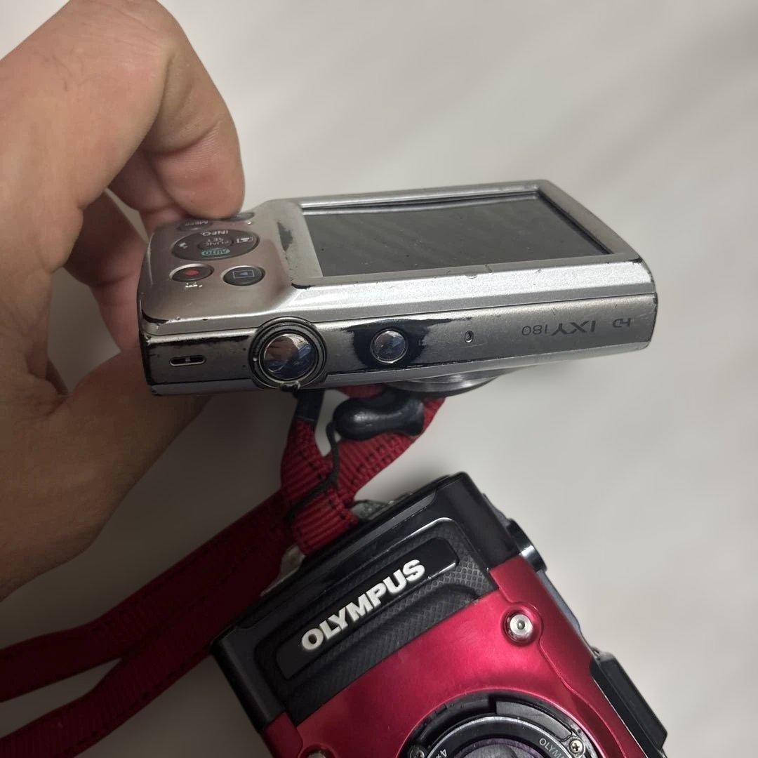 Olympus TG-2 & Canon IXY セット