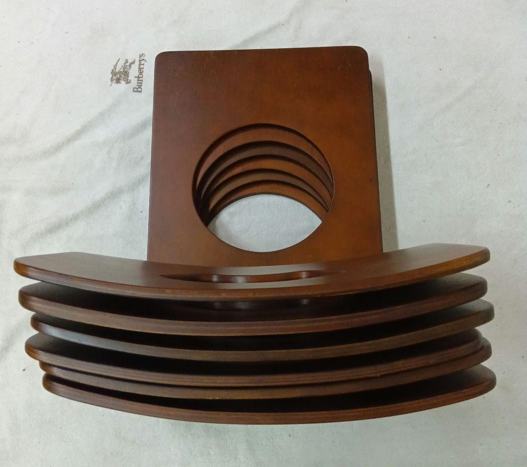 ニトリ　木製座椅子　6脚セット　曲げ座椅子　和座椅子 旅館　和室　こたつ　居酒屋