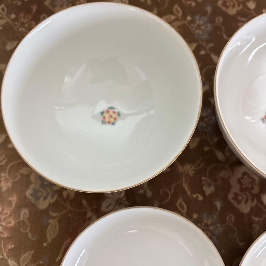 江戸期柿右衛門蓋碗2客