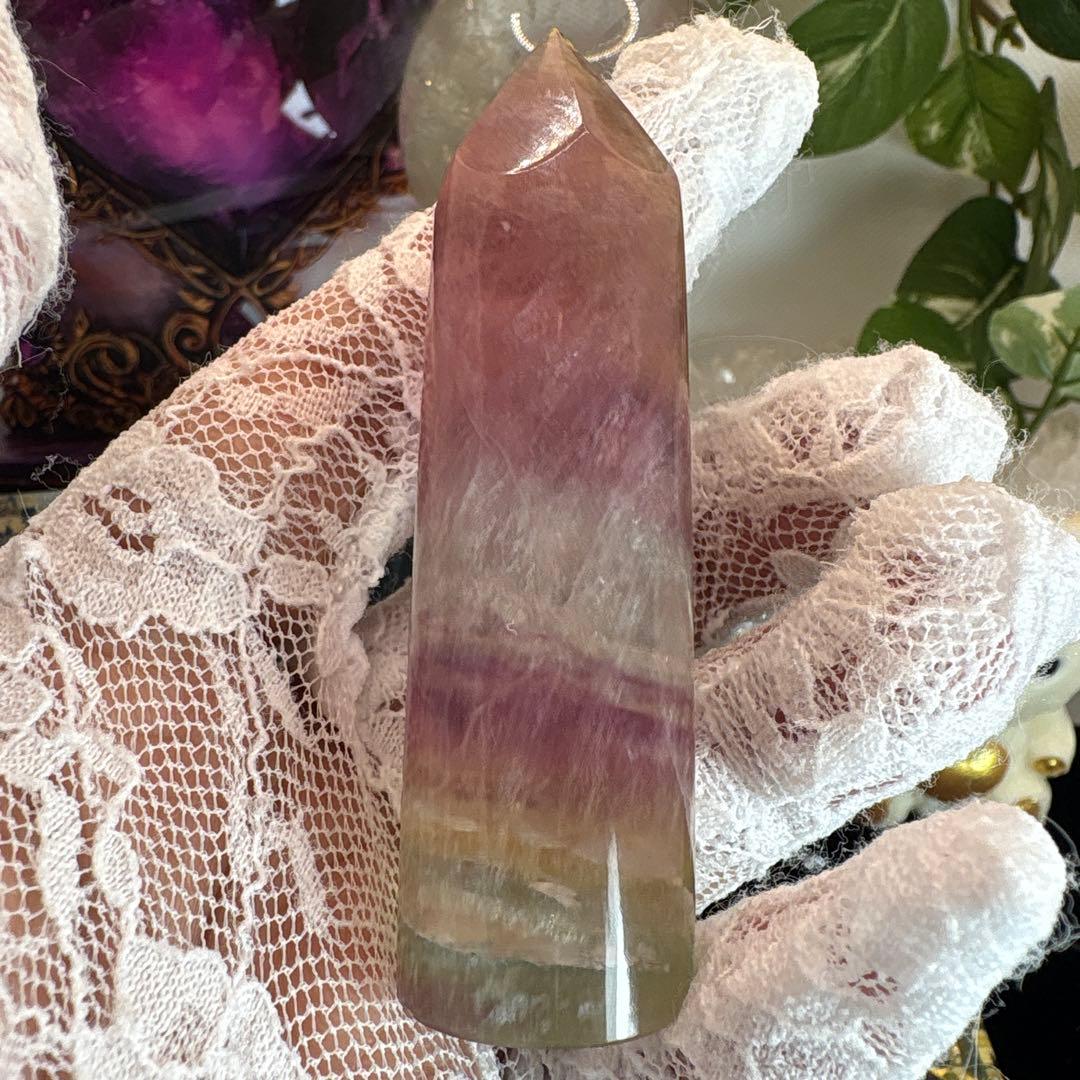 キャンディーフローライト円柱♡ポイント♡No.1158