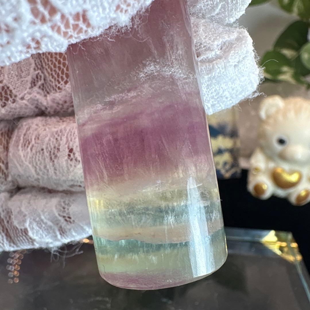 キャンディーフローライト円柱♡ポイント♡No.1158