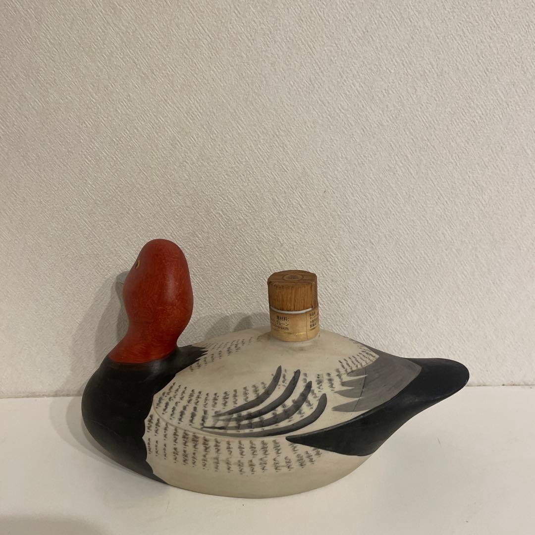 サントリーウイスキー　クレスト鴨陶器