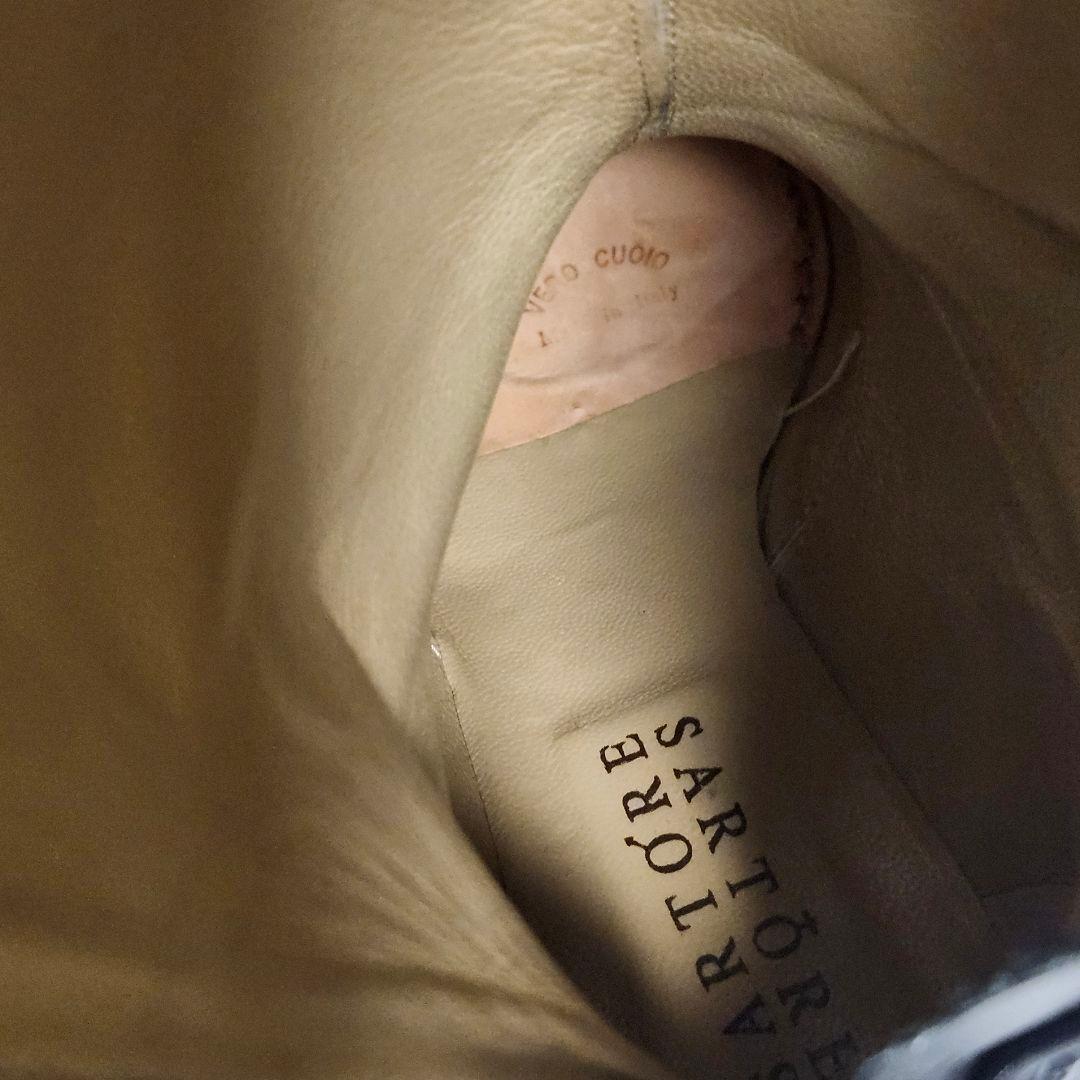 美品 サルトル バックジップ ジョッキーブーツ 36 ブラック