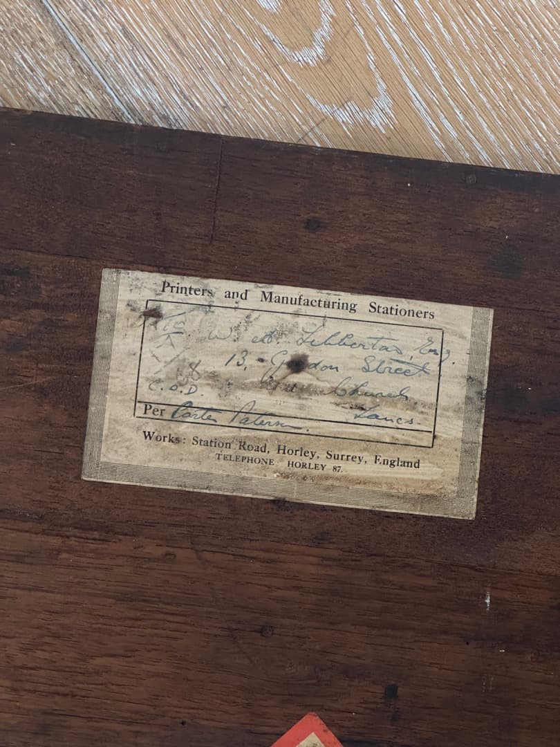 イギリス アンティーク プリンタートレイ 活字ケース