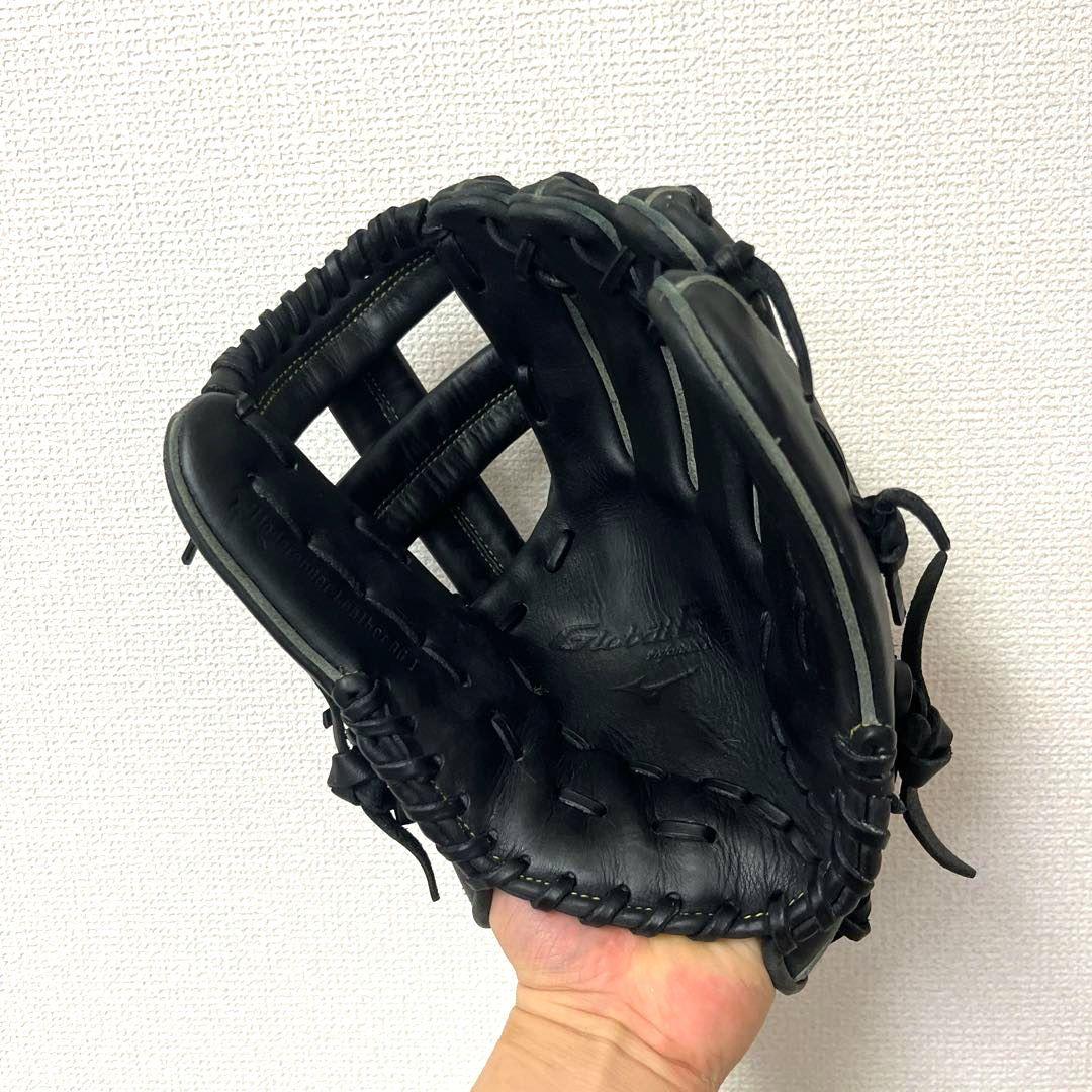 803 ミズノ グローバルエリート 型抜群 即戦力 軟式 少年 内野手用グローブ