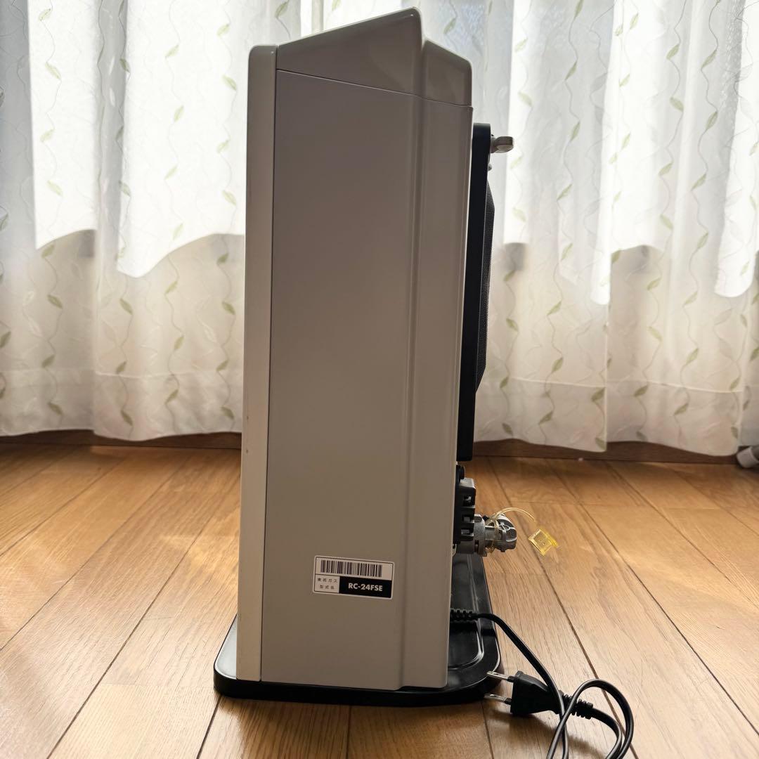 【超美品】リンナイ　ガスファンヒーター　都市ガス用