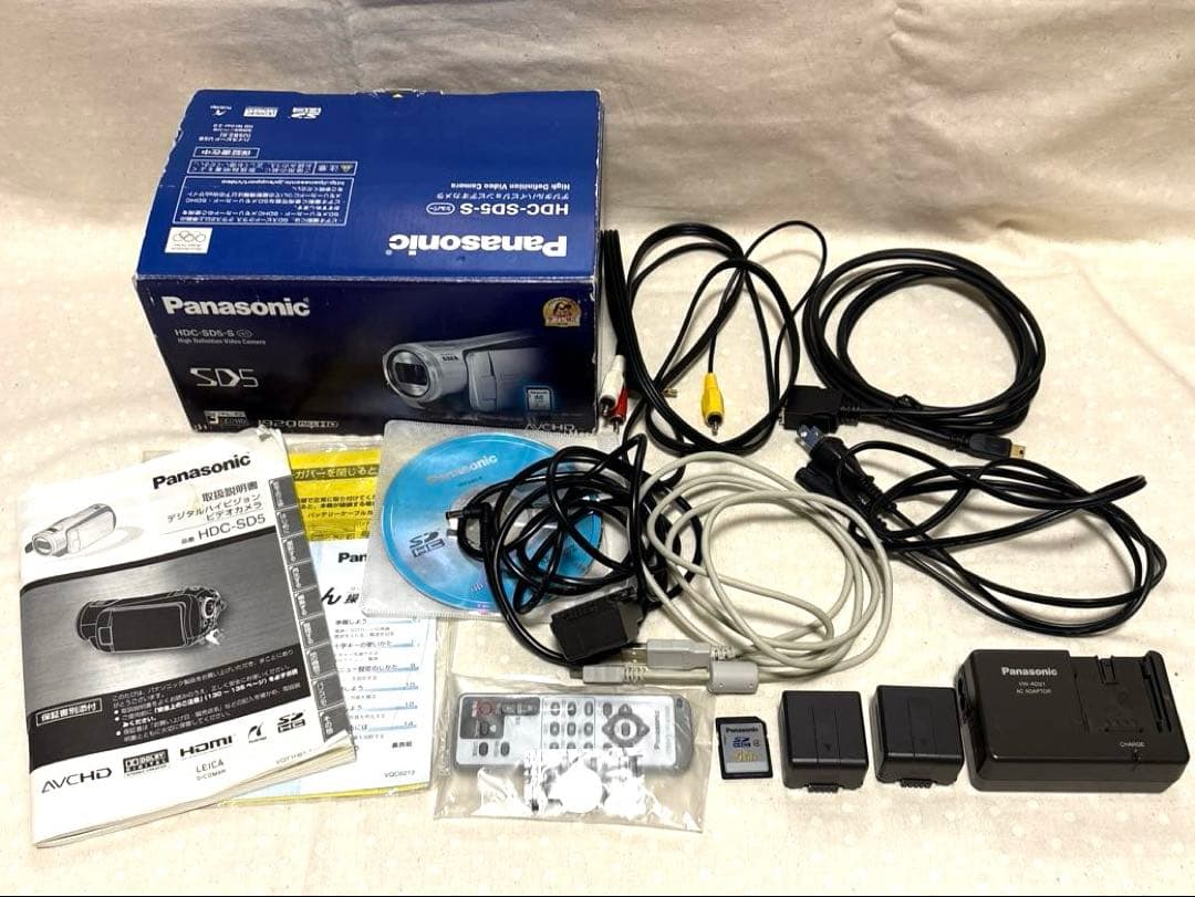 Z*u様 【動作確認済み】 Panasonic HDC-SD5 バッテリーパック