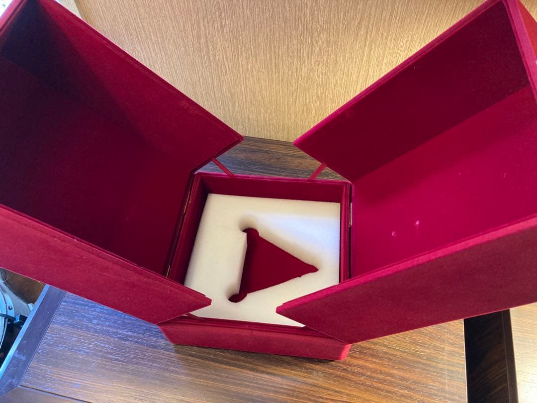 ラドガ インペリアルコレクション 銀 ベネチアングラス デキャンタ 空瓶 空箱