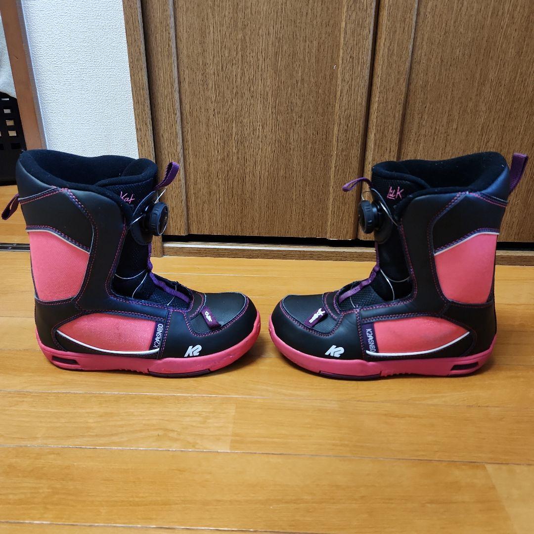 K2 .LIL.KAT.キッズスノーボードブーツ.Boa.22.0cm