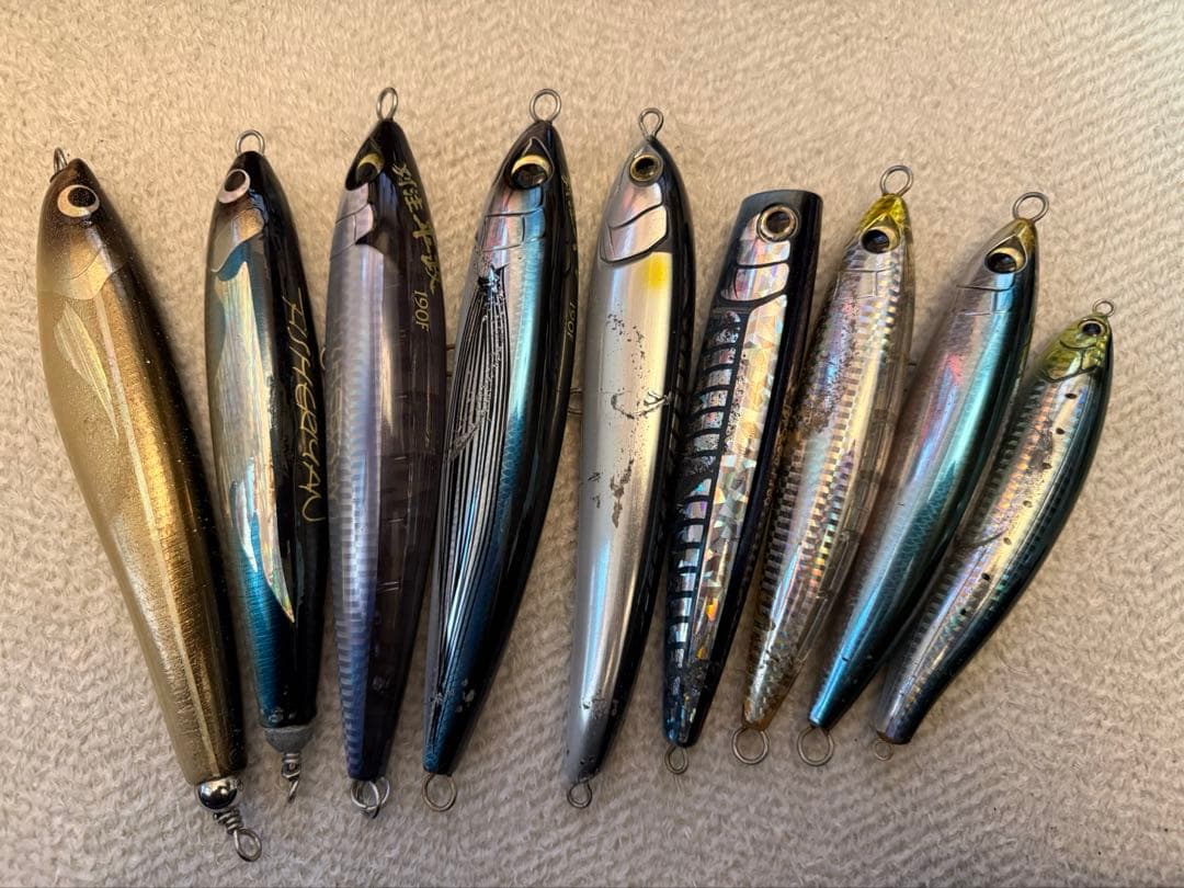 [バラ売り不可]キャスティングルアー9本セット