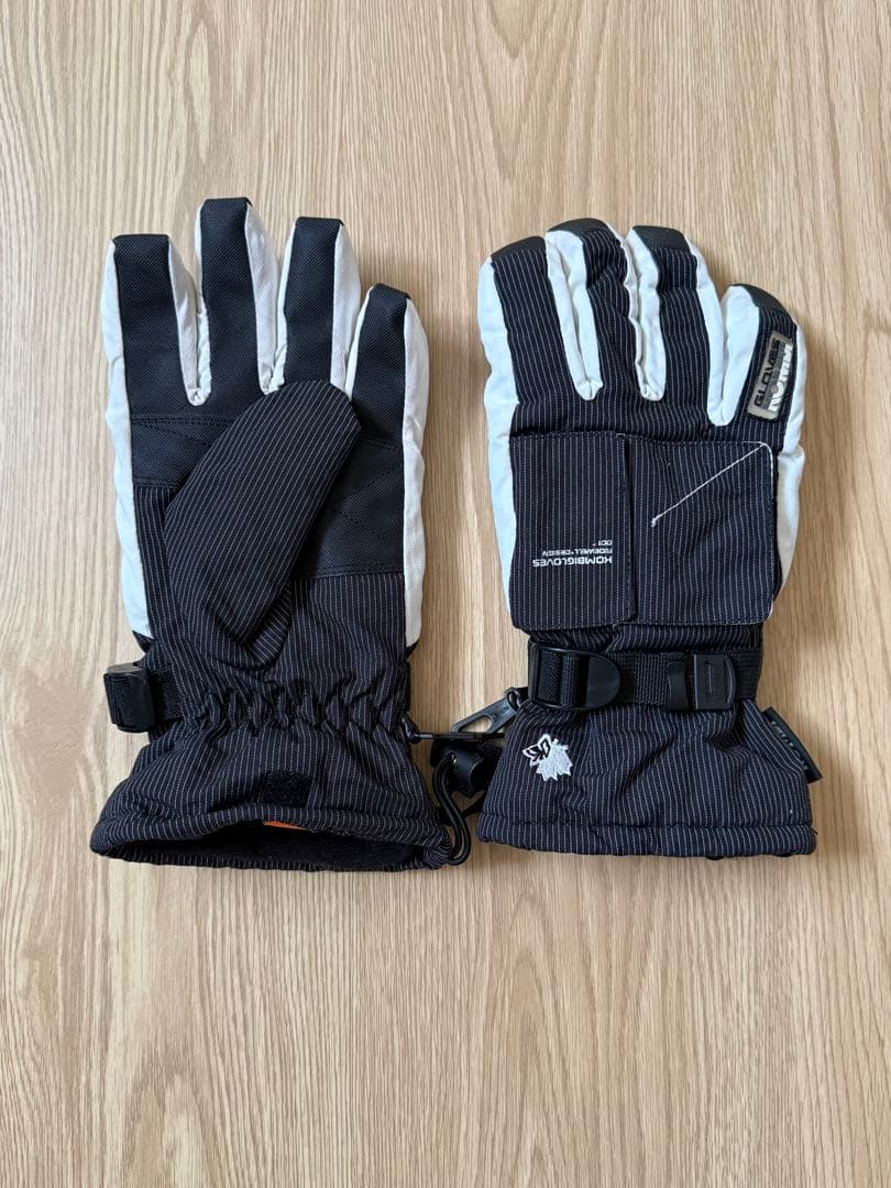 【美品】ハンソン スキー・スノーボード用ウェア上下セット グローブ付き