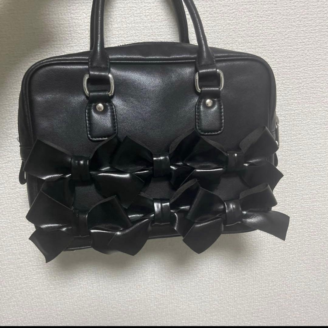 【美品】コムデギャルソンガール 限定 リボンバッグ