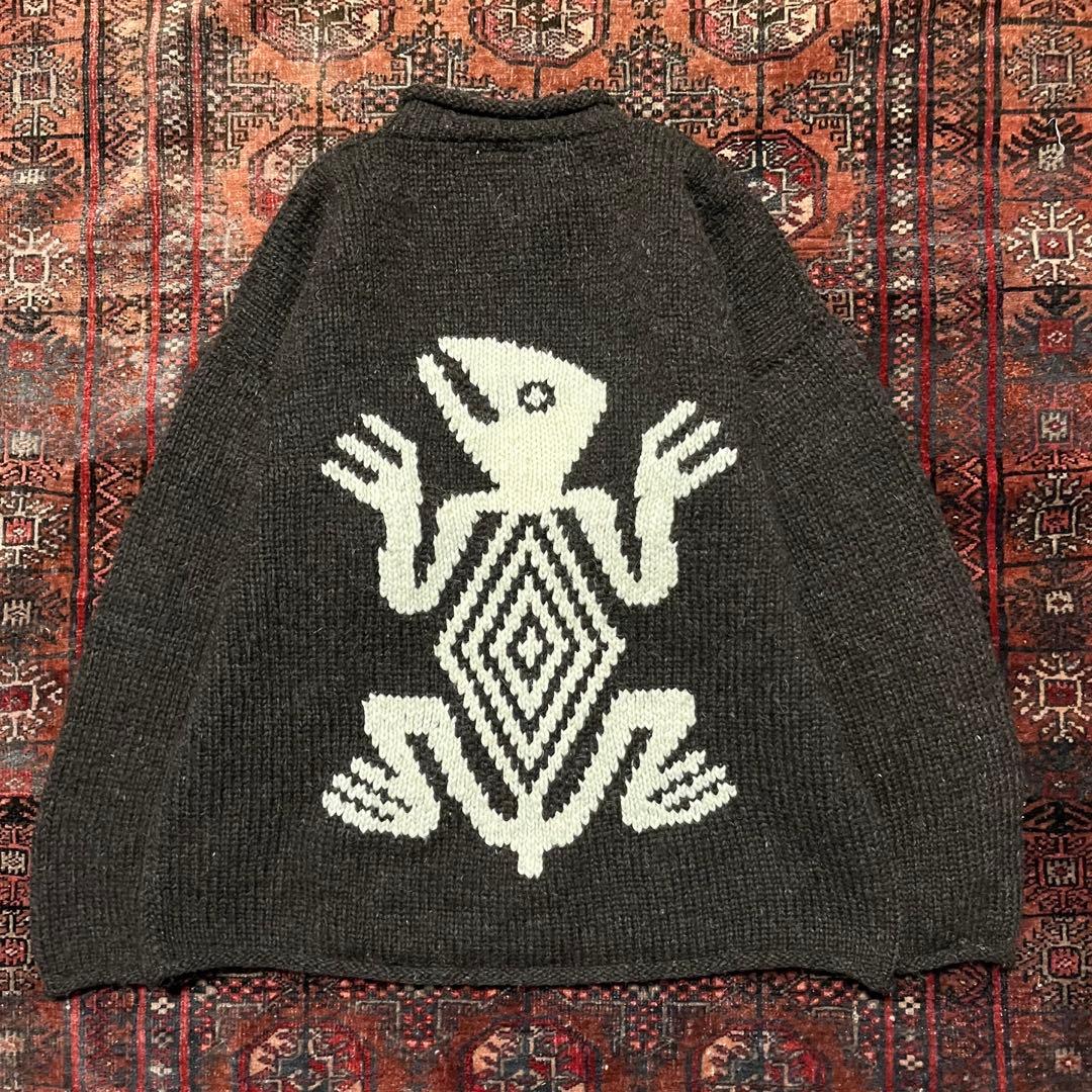 e*n様 80S Ecuador Knit MACHAMAMA エクワドルニット