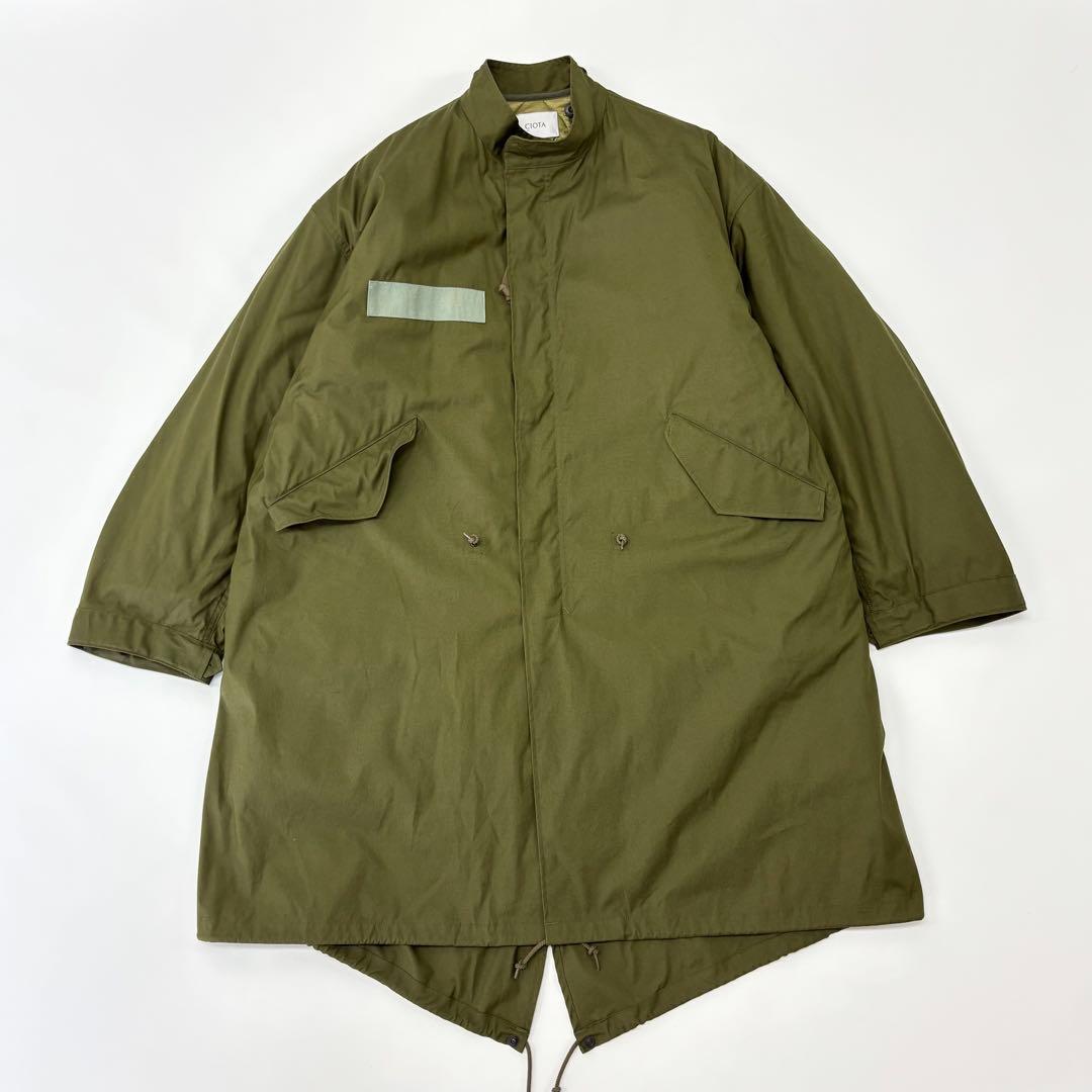 美品 CIOTA シオタ スビンコットン M65 フィッシュテール パーカー 5