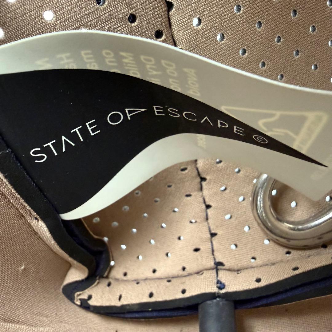 【極美品】ステイトオブエスケープ マイクロ ロンハーマン別注カラー ネイビー