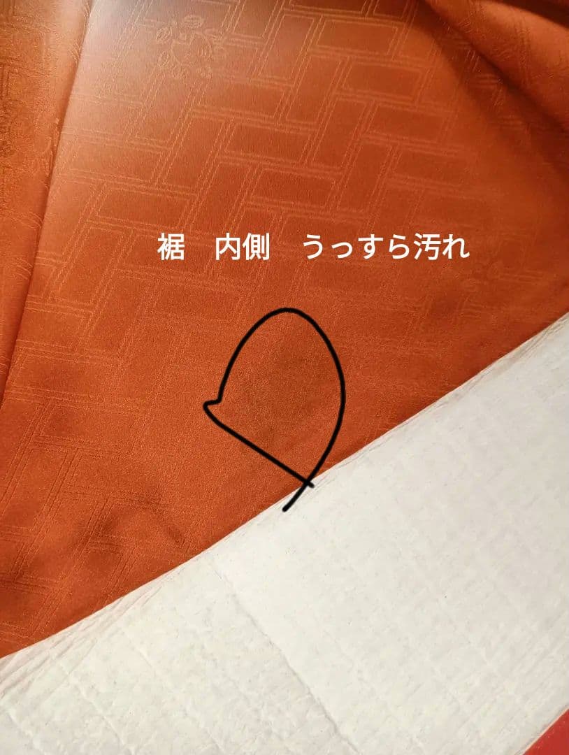 吾妻徳穂　吉澤友禅　振袖フルセット　美品　朱系　華やか　丈161 裄67.5