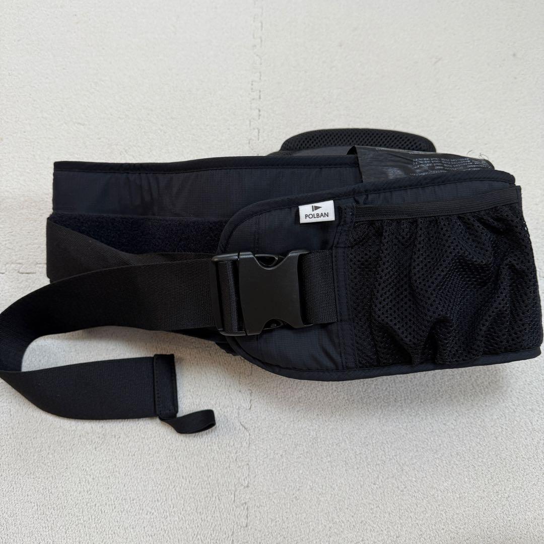 ポルバン アドバンス ヒップシート RipStopBlack ブラック 3way