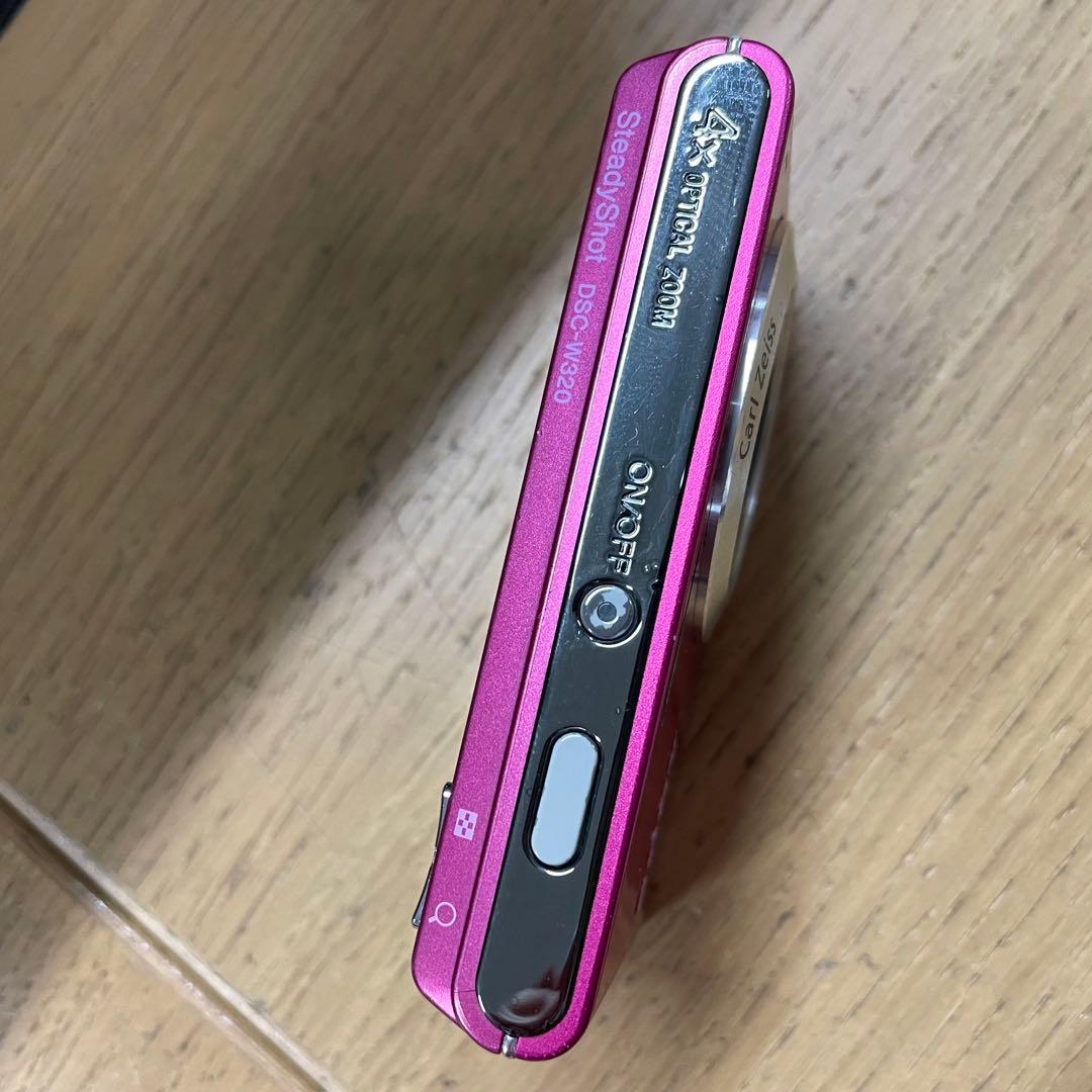 動作品 SONY CyberShot DSC-W320 ピンク