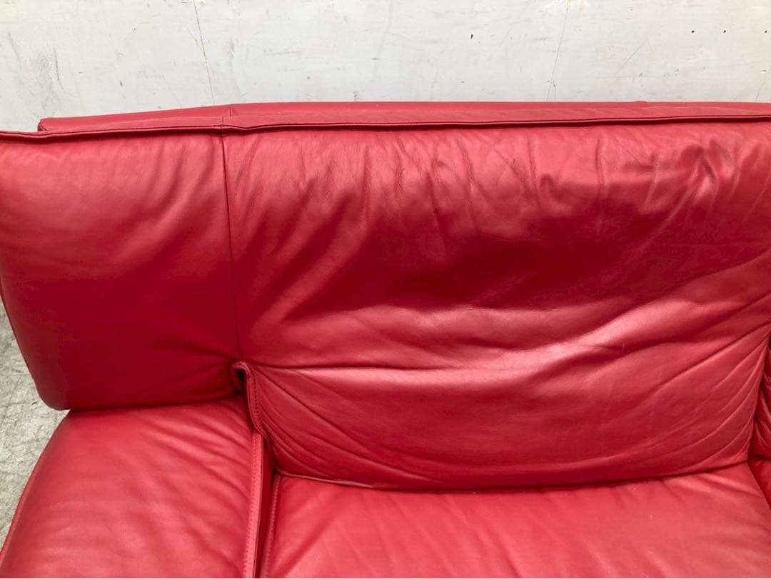 【年末感謝祭】ニコレッティ　アンバサダー　3人掛けソファ　イタリア　本革　レザー