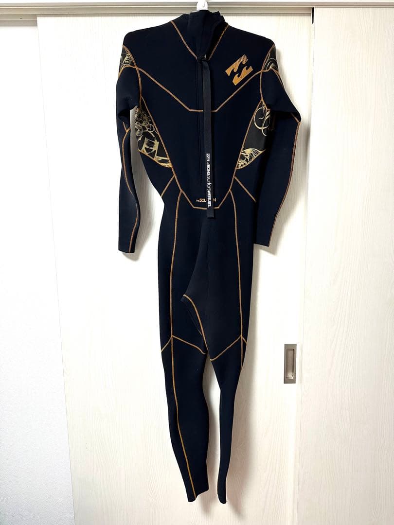 Billabong ビラボン　ウェットスーツ　ブラックゴールド