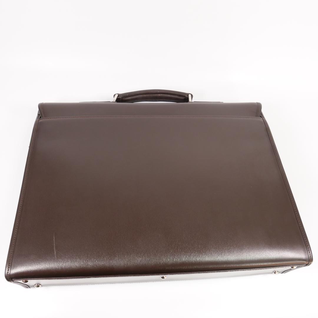 極美品✨ランバンコレクション ビジネスバッグ ブリーフケース レザー