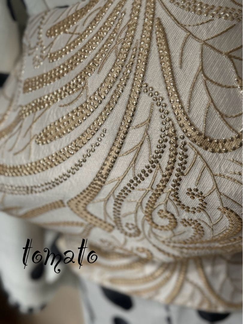 大人兵児帯　【スノーホワイト】【レッドメタル】のセット