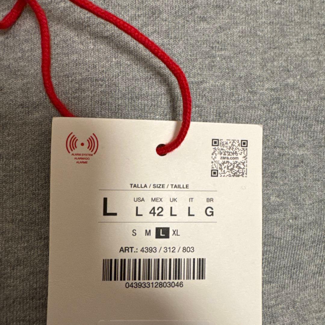 CHAMPION ® X ZARA パッチ クルーネック スウェットシャツ L