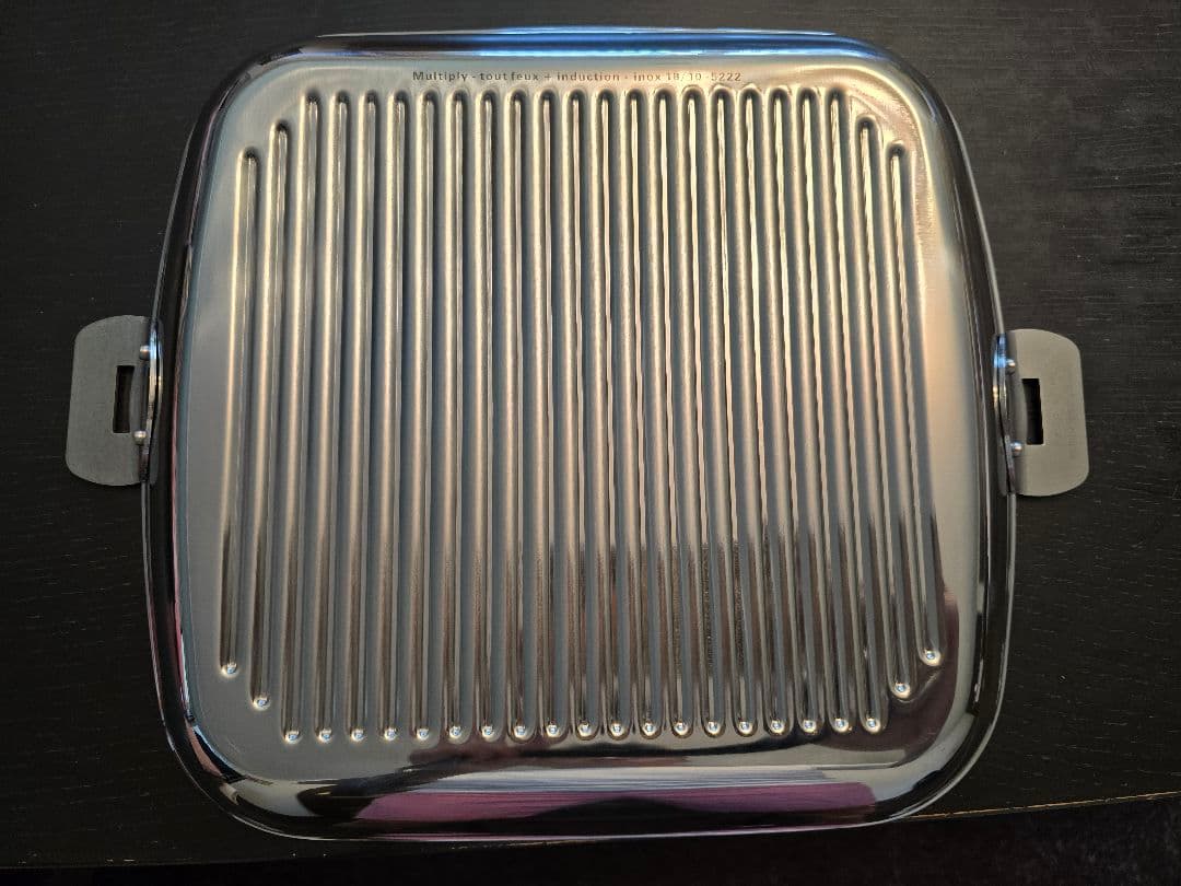 週末割引！⭐希少×新品⭐　CRISTEL グリルパン　 *定価￥33,000