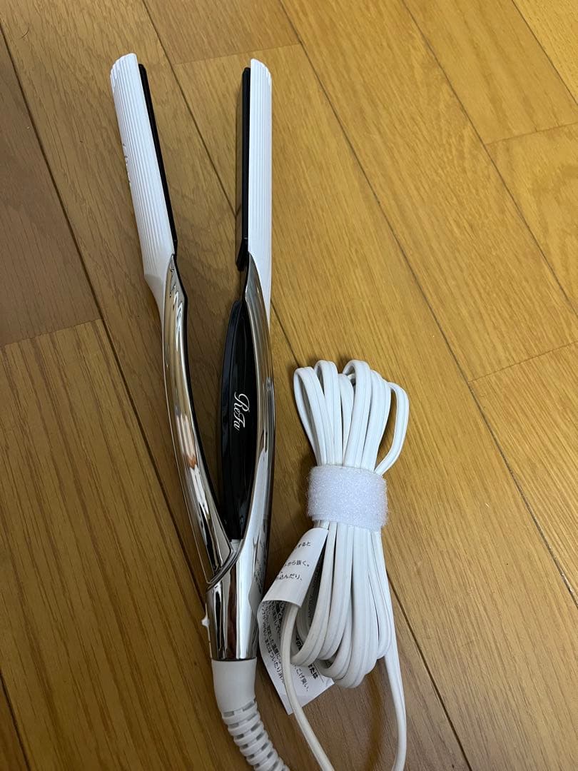 美品☆ReFa BEAUTECH STRAートアイロン RE‑AC02A‑RIW