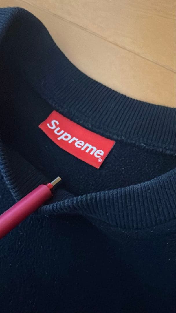 h*y様 supreme polartec small box crewneck
