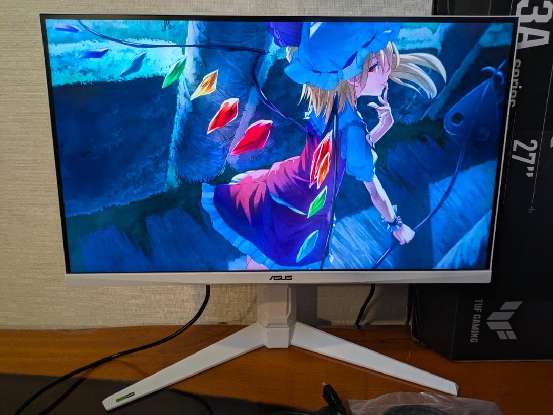 ASUS VG27AQL3A-W 180Hz Fas IPS WQHD モニター