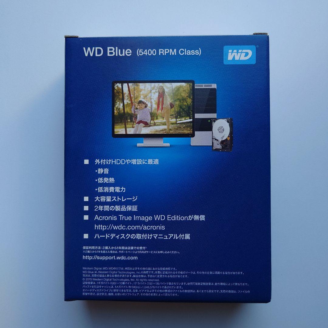 WESTERN DIGITAL Blue WD60EZAZ 内蔵型HDD 6TB