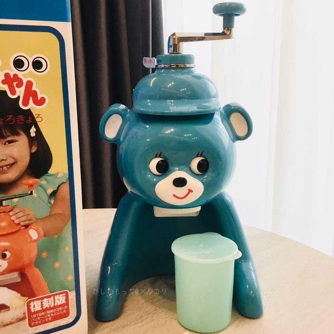 きょろちゃん　復刻版　タイガー魔法瓶　氷削り器　かき氷器　ABF-F100