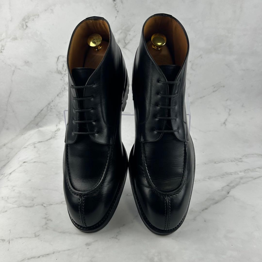 最終値下げ YANKO アトランタブーツ Uチップ 104032 黒 25.5