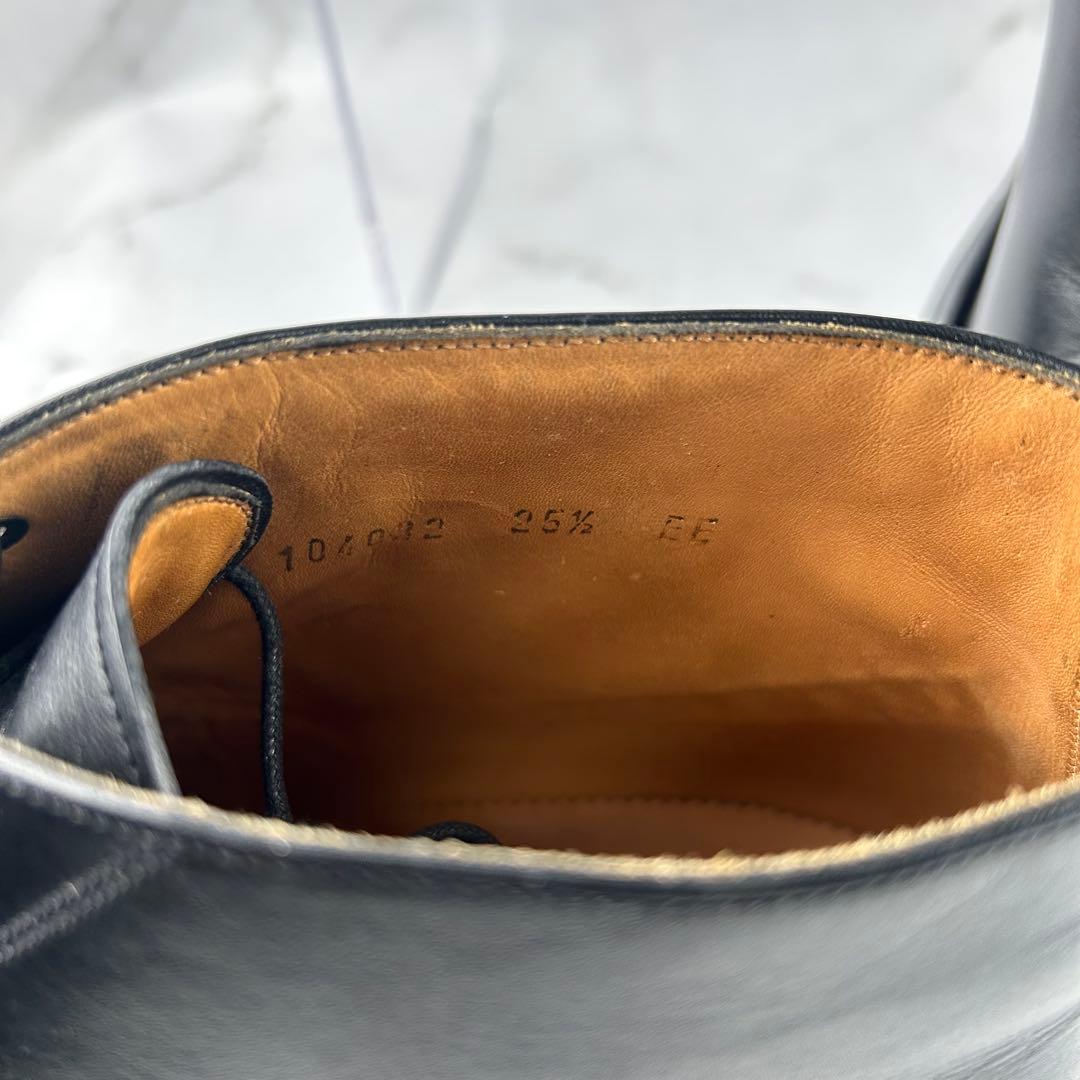 最終値下げ YANKO アトランタブーツ Uチップ 104032 黒 25.5