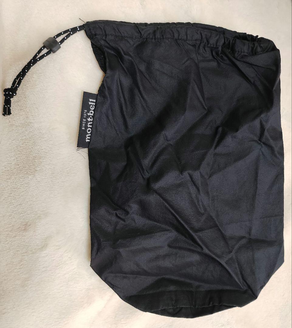 mont-bell サーマラップベスト　リバーシブル　黒・グレー メンズM