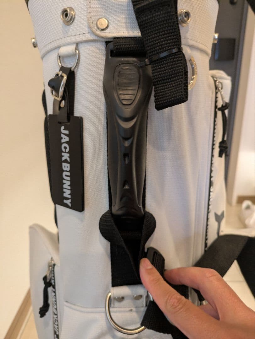 美品 JACK BUNNY キャディバッグ ポーチ付