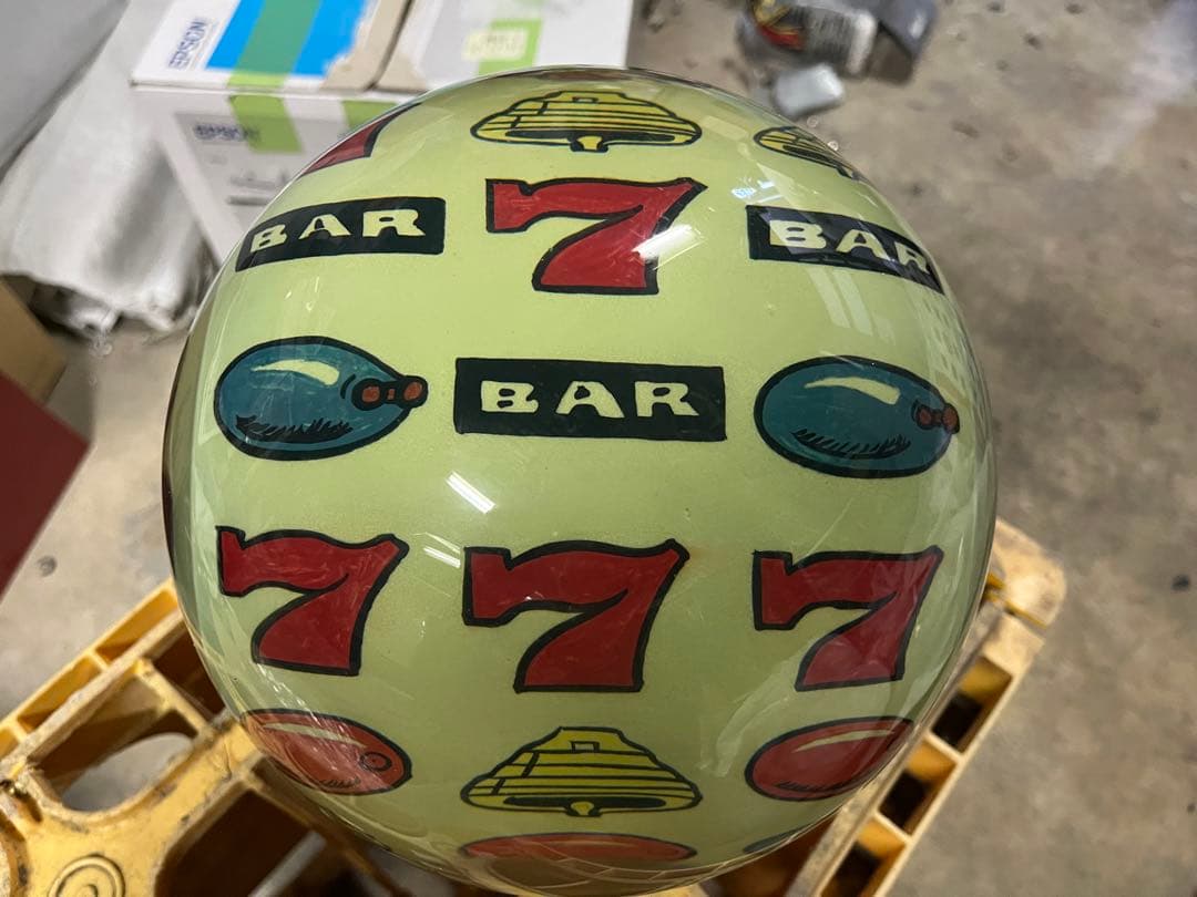 【新品未使用】ボウリング　クリアボール　コントロールフィーバー　日本最後かも