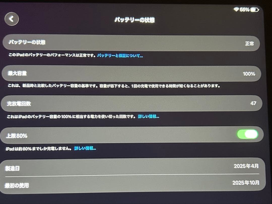 美品　Apple iPad11 (A16)