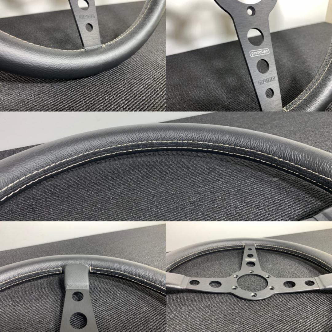 モモ プロトタイプ PROTOTIPO ステアリング 美品 正規品 22年製