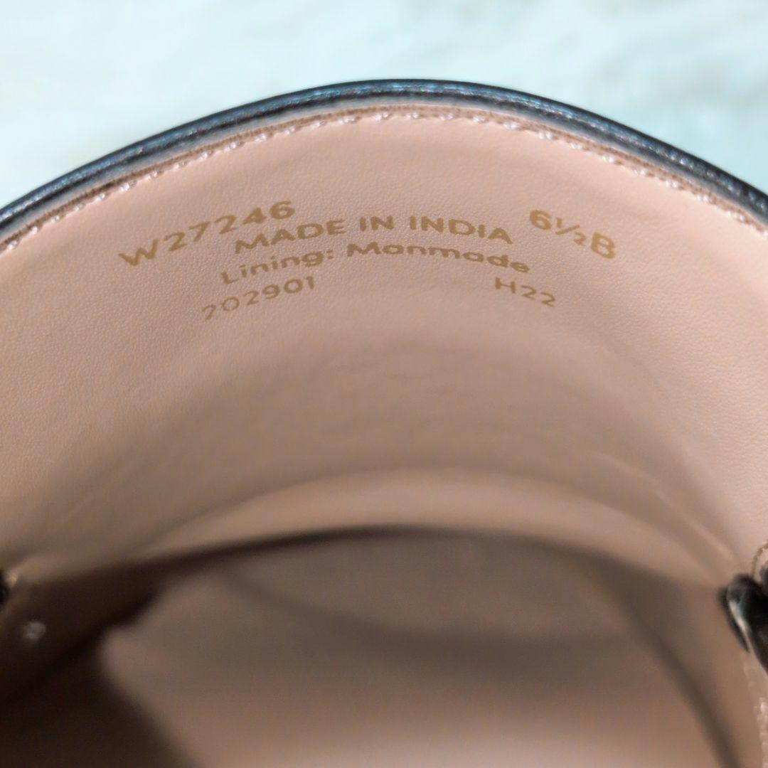 【極美品】コールハーン スタッシ チェーン ローファー ブラック 23.5cm