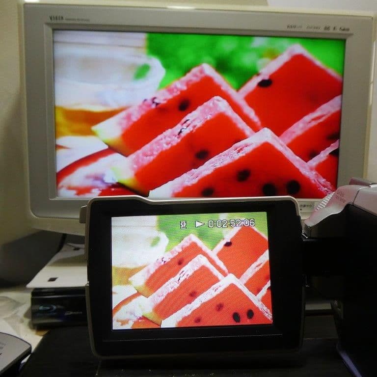 動作品ソニー DCR-TRV27 MiniDVビデオカメラ　DVDダビングに最適