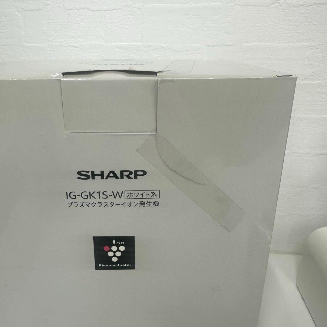 SHARP IG-GK1S-W ホワイト　プラズマクラスターイオン発生機