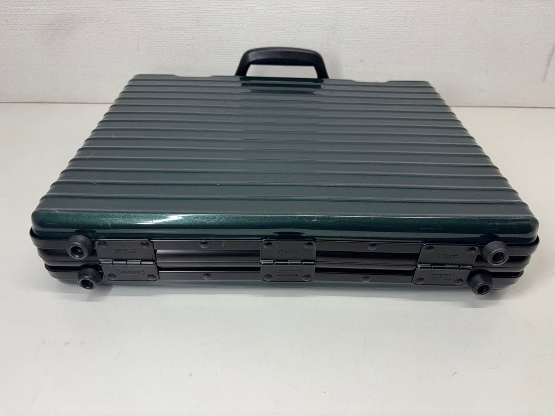 RIMOWA リモワ アタッシュケース バッグ　ポリカーボネート グリーン
